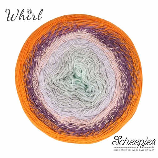 [DBF-1700-710] Scheepjes Cotton Whirl 1000m - 710 Clementine Cloud