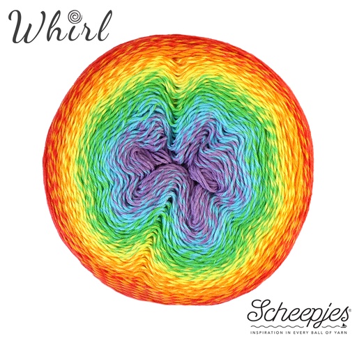 [DBF-1698-759] Scheepjes Whirl 1000m - 759 Jumpin Jelly