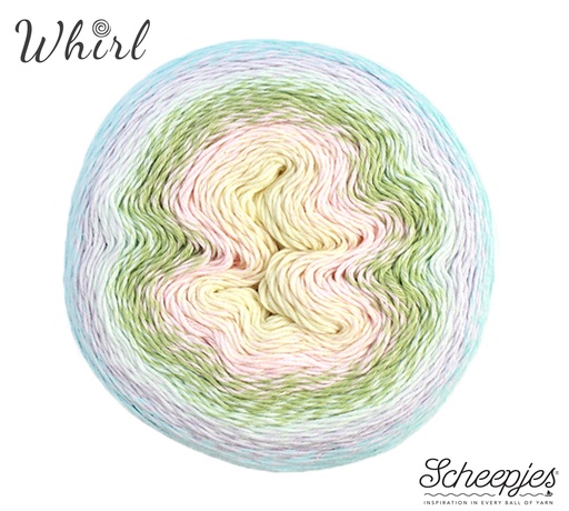 [DBF-1698-767] Scheepjes Whirl 1000m - 767 Melting Macaron