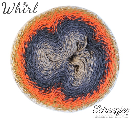 [DBF-1698-771] Scheepjes Whirl 1000m - 771 Jumpin' Jaffa Pop
