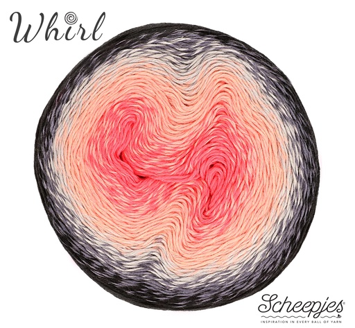 [DBF-1698-784] Scheepjes Whirl 1000m - 784 Watermelon Hell Raiser