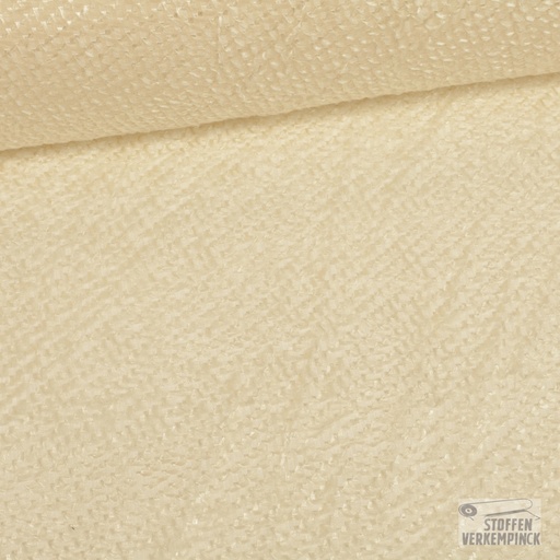 [BEW-1114-03] Viscose Hairy Chiffon Ecru