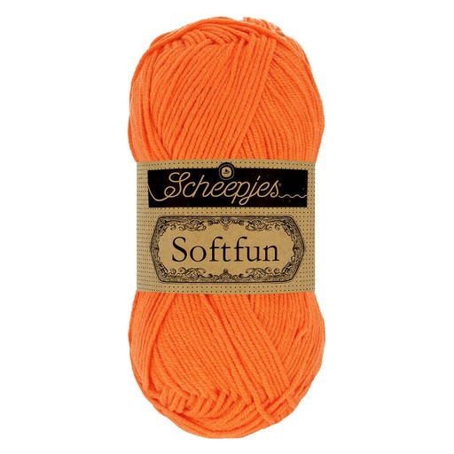 [DBF-1592-2427] Scheepjes Softfun 50g - 2427 Tangerine