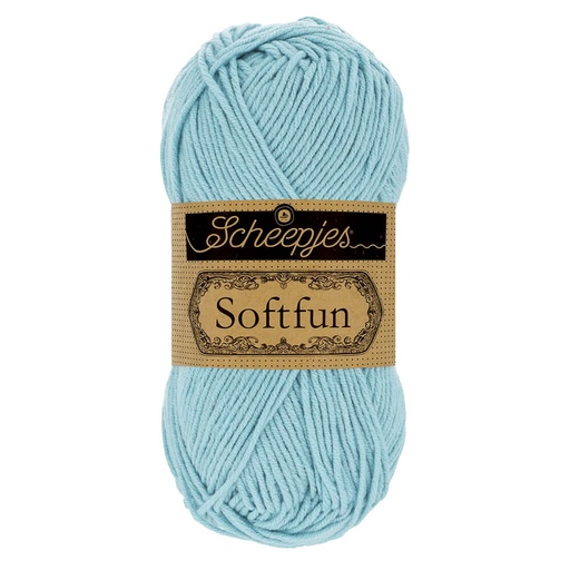 [DBF-1592-2432] Scheepjes Softfun 50g - 2432 Light Blue