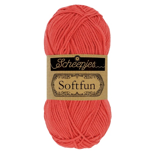 [DBF-1592-2449] Scheepjes Softfun 50g - 2449 Salmon