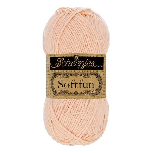 [DBF-1592-2466] Scheepjes Softfun 50g - 2466 Peach
