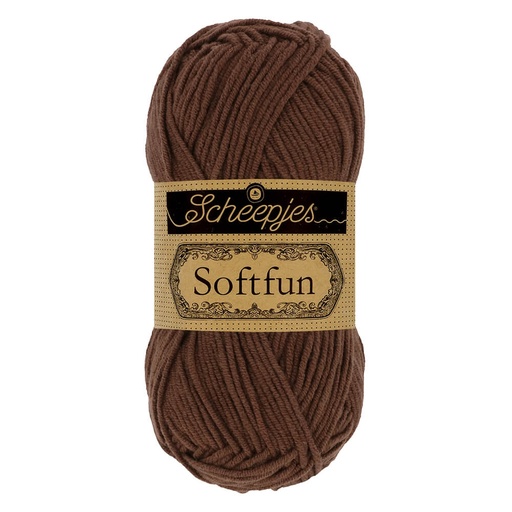 [DBF-1592-2491] Scheepjes Softfun 50g - 2491 Pecan