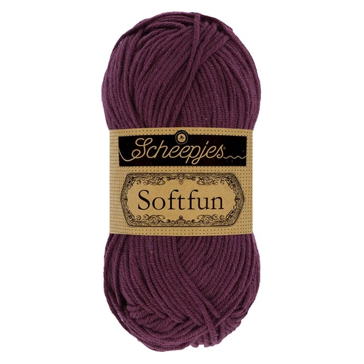 [DBF-1592-2493] Scheepjes Softfun 50g - 2493 Heath