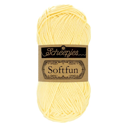 [DBF-1592-2496] Scheepjes Softfun 50g - 2496 Banana
