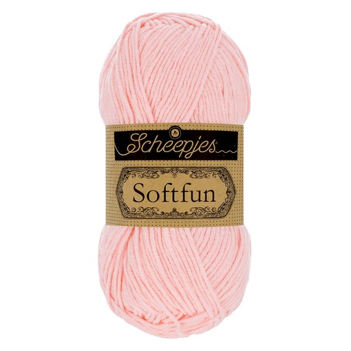 [DBF-1592-2513] Scheepjes Softfun 50g - 2513 Light Rose