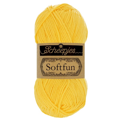 [DBF-1592-2518] Scheepjes Softfun 50g - 2518 Canary
