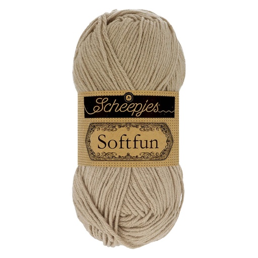 [DBF-1592-2533] Scheepjes Softfun 50g - 2533 Wheat