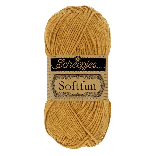 [DBF-1592-2621] Scheepjes Softfun 50g - 2621 Mustard
