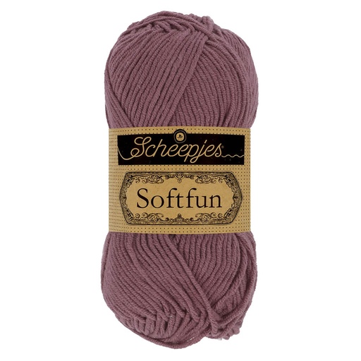 [DBF-1592-2624] Scheepjes Softfun 50g - 2624 Mauve