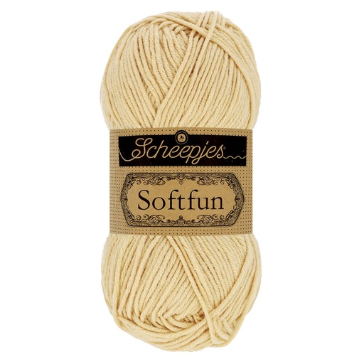 [DBF-1592-2632] Scheepjes Softfun 50g - 2632 Tortilla