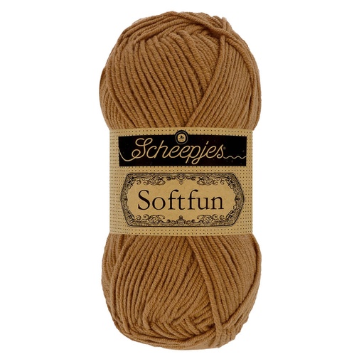 [DBF-1592-2633] Scheepjes Softfun 50g - 2633 Tawny