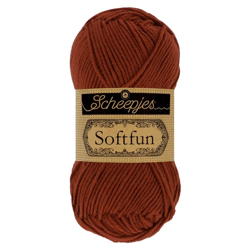 [DBF-1592-2650] Scheepjes Softfun 50g - 2650 Rust
