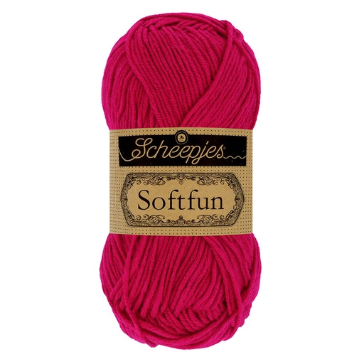 [DBF-1592-2655] Scheepjes Softfun 50g - 2655 Cerise