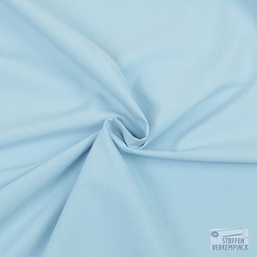 [POL-FM791024-825] Stone washed popeline Fibre Mood Light Aqua