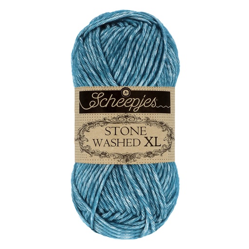 [DBF-1665-845] Scheepjes Stone Washed XL- 845 Blue Apatite