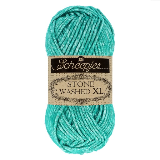 [DBF-1665-855] Scheepjes Stone Washed XL- 855 Green Agate