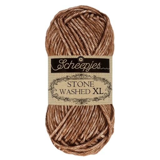 [DBF-1665-862] Scheepjes Stone Washed XL- 862 Brown Agate