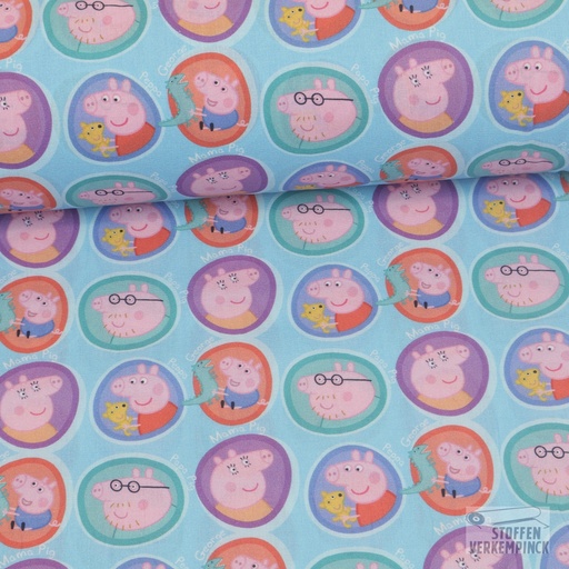 [MO-POPLI-89851] Katoen Peppa Pig Blue