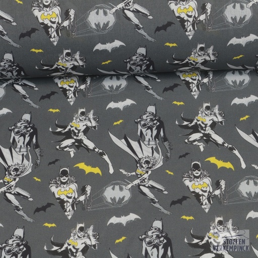 [MO-POPLI-50024] Katoen Batman Grijs