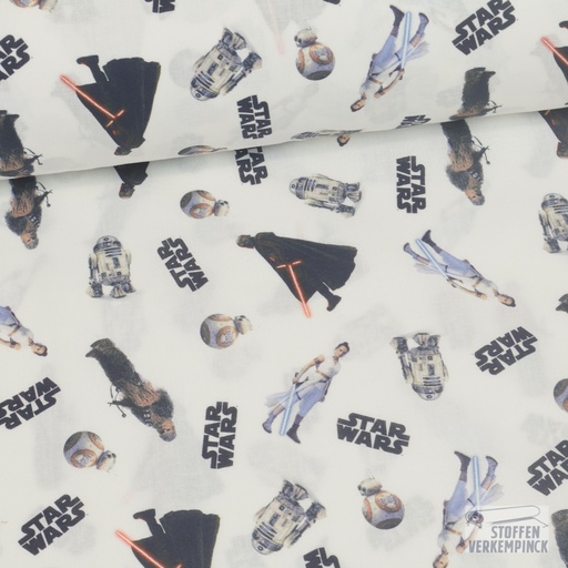 [MO-PLPLI-89773] Katoen Star Wars Story White