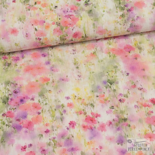 [BI-150102-29] Seersucker Flowery Pink