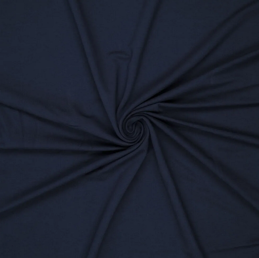 [KI-0932-600] French Terry Not Brushed Navy