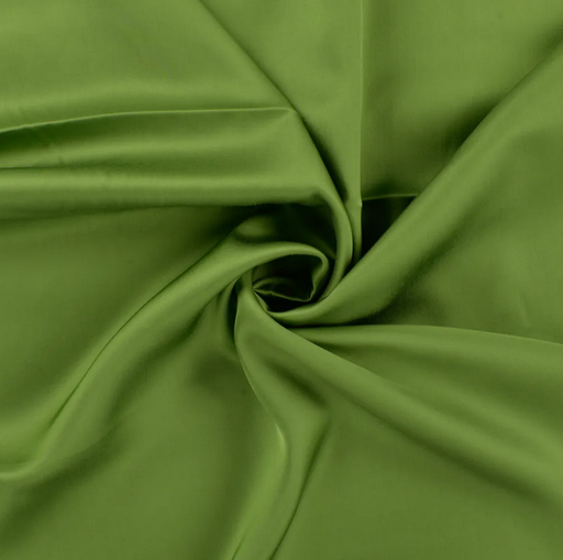 [QT-MR1106-240] Viscose Satin Uni Green