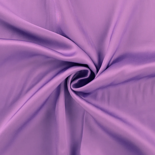 [QT-MR1106-440] Viscose Satin Uni Lila