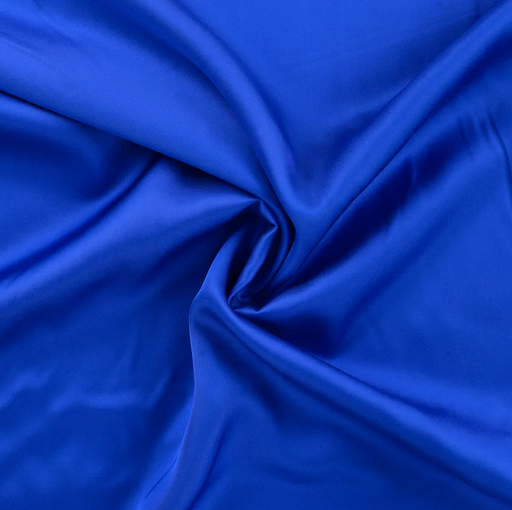 [QT-MR1106-970] Viscose Satin Uni Royal