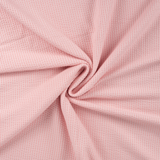[QT-Q11733-110] Jersey Seersucker Rose