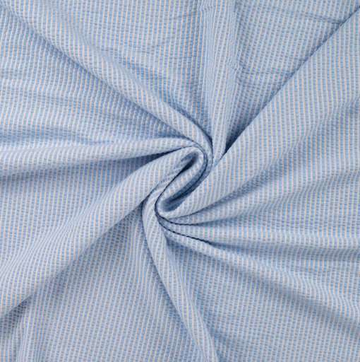 [QT-Q11733-910] Jersey Seersucker Light Blue