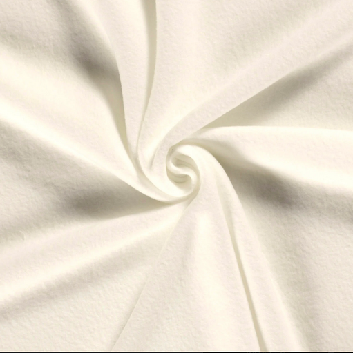 [NO-09111-051] Fleece Gebroken Wit