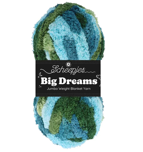 [DBF-1751-703] Scheepjes Big Dreams 200g - 703 Enchanted Forest 