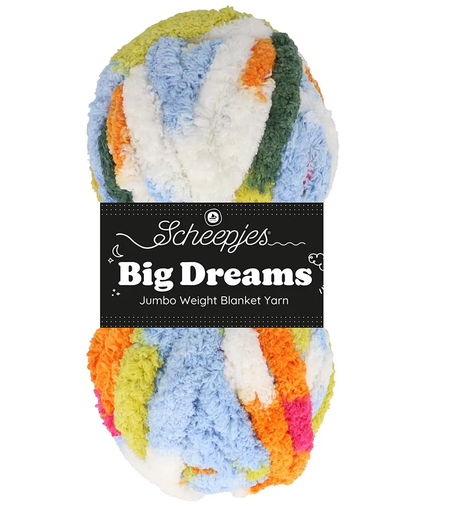 [DBF-1751-710] Scheepjes Big Dreams 200g - 710 Over the rainbow