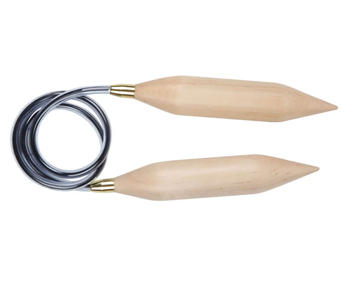 [DBF-K35360] KnitPro Jumbo Birch rondbreinaalden 120cm 20.00mm