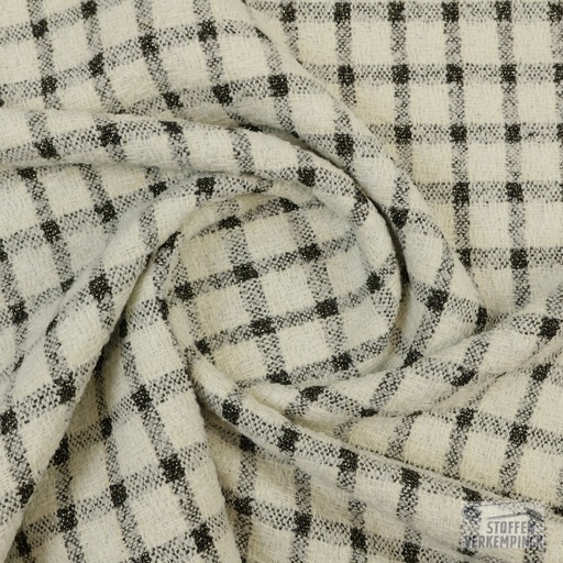 [ZA-5024-01.01] Chanel Lurex Ruit Ecru/Zwart