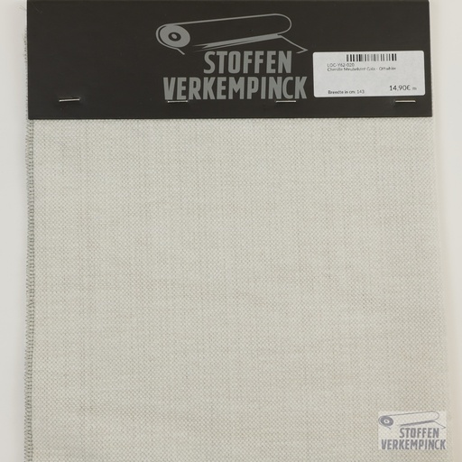 [LOC-Y62-020] Chenille Meubelstof Gala - Offwhite