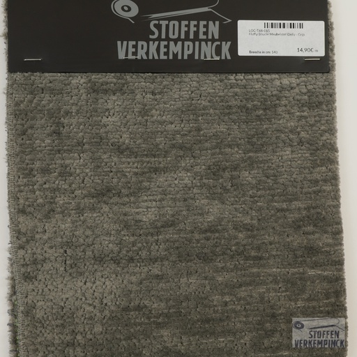 [LOC-T66-015] Fluffy Bouclé Meubelstof Dolly - Grijs