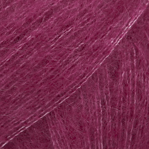 [438-108817] DROPS KID-SILK UNICOLOR 17 Dark Rose 