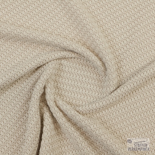 [POL-FM312017] Jersey Struktuur Naturel