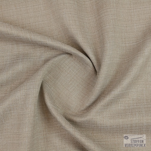 [LOC-U43-020] Gordijnstof Dimout Uni "Rien 08 - Stucco"  