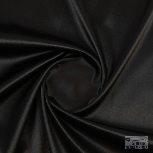 [ZA-903048-07] Stretch Satin Co/Pl Uni Zwart