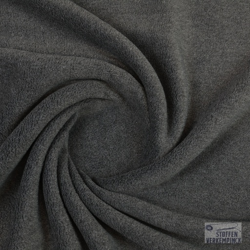 [ZA-900513-30] Fleece Donker Grijs Mélange