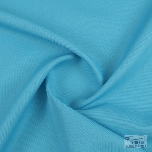[ZA-005704-16] Gabardine Soepel Polyester Turqoise