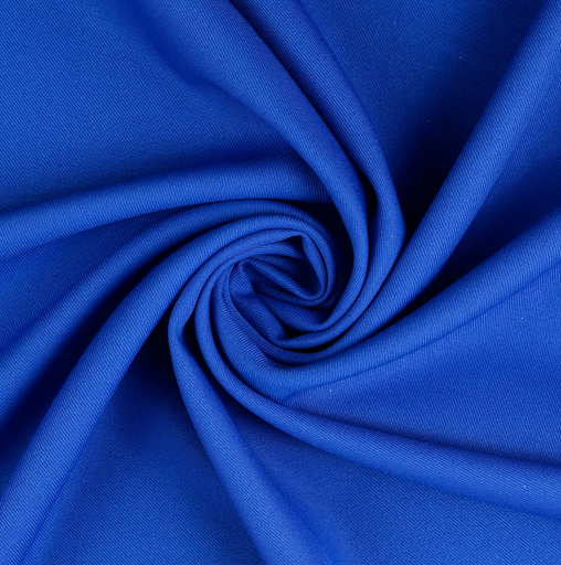 [ZA-005704-33] Gabardine Soepel Polyester Royal